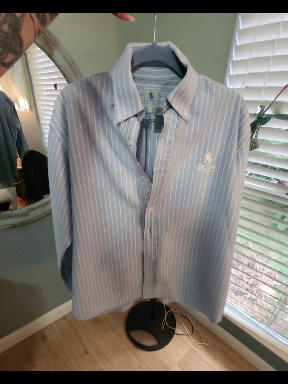 POLO CLUB 🏇 Royal Berkshire Men's LARGE  Long sleeve